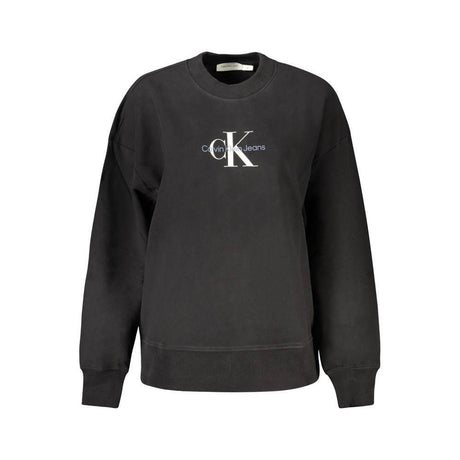 Calvin Klein Black Cotton Women Sweater - Hilstor