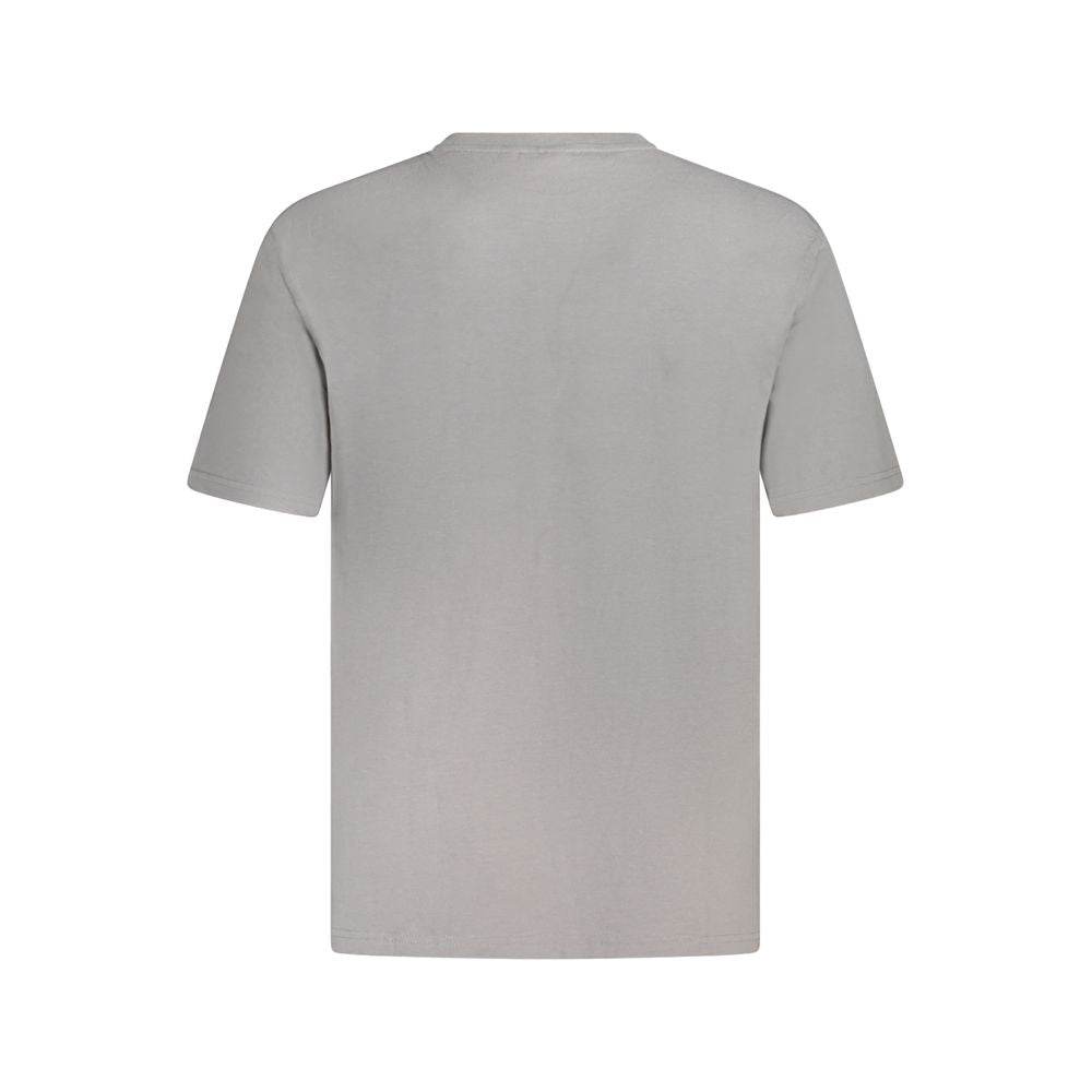 Fila Gray Cotton Men T-Shirt - Hilstor