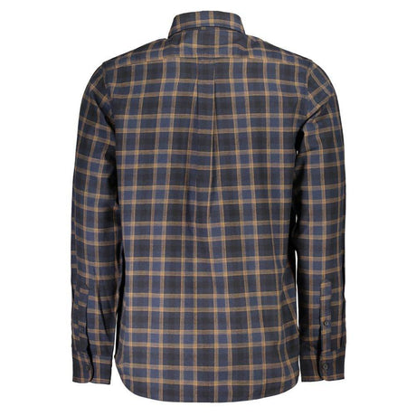 Timberland Blue Cotton Shirt - Hilstor