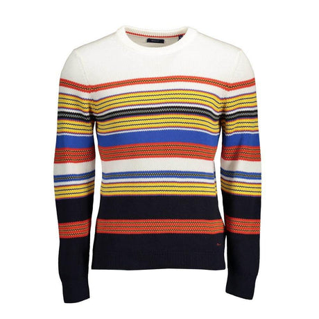 Gant Blue Cotton Men Sweater - Hilstor