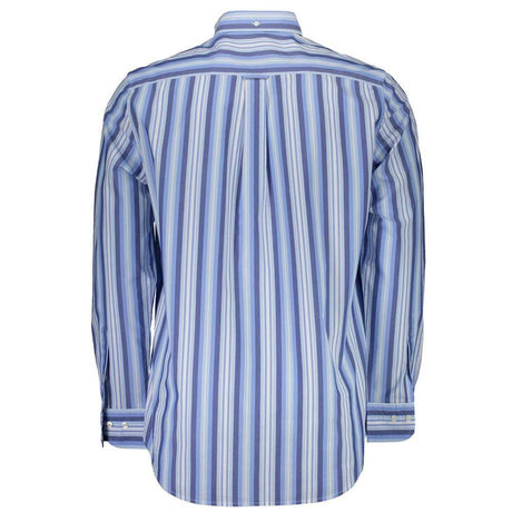 Gant Light Blue Cotton Men Shirt - Hilstor