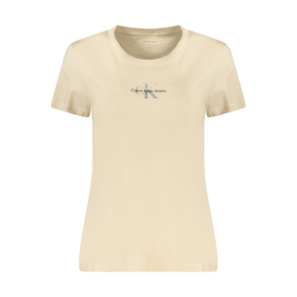 Calvin Klein Beige Bomuld Toppe & T-shirt