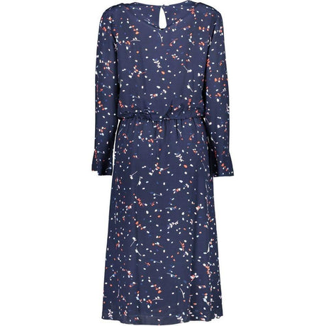 Gant Blue Viscose Women Dress - Hilstor