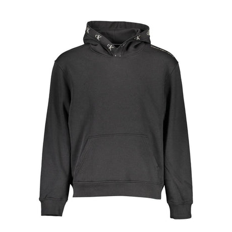 Calvin Klein Black Cotton Men Sweater - Hilstor