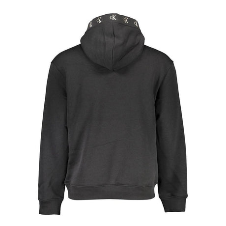 Calvin Klein Black Cotton Men Sweater - Hilstor