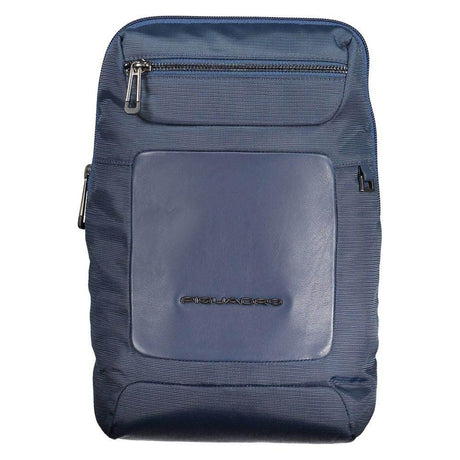 Piquadro Blue Recycled Polyethylene Men Shoulder Bag - Hilstor