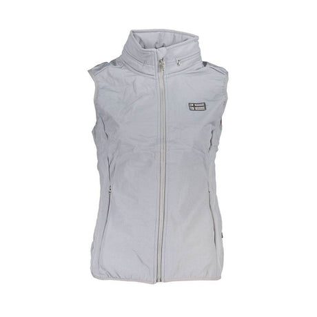 Scuola Nautica Gray Polyester Women Jacket - Hilstor