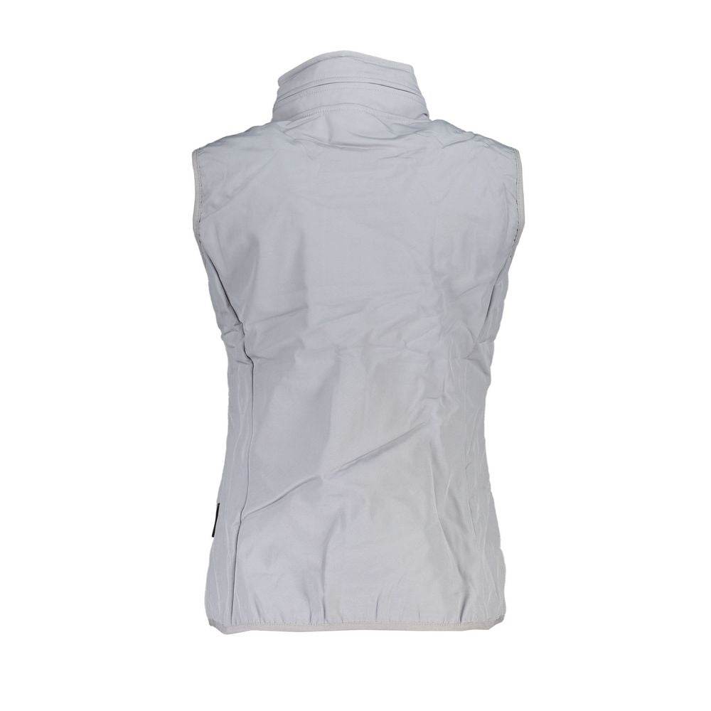Scuola Nautica Gray Polyester Women Jacket - Hilstor