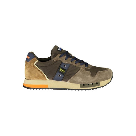 Blauer Green Polyester Sneaker - Hilstor
