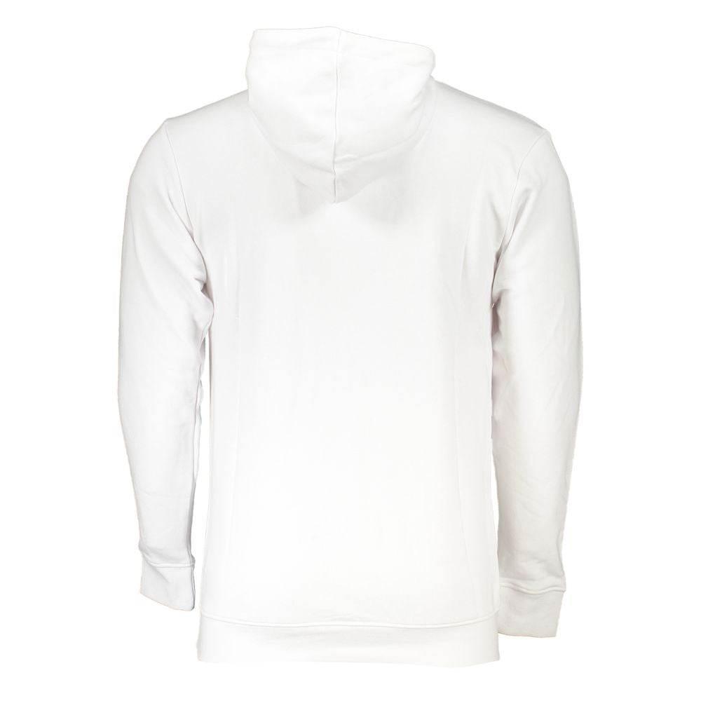 Cavalli Class White Cotton Men Sweater - Hilstor
