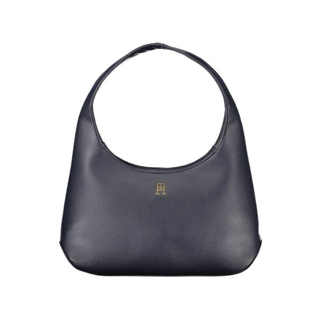 Tommy Hilfiger Blue Polyester Handbag - Hilstor