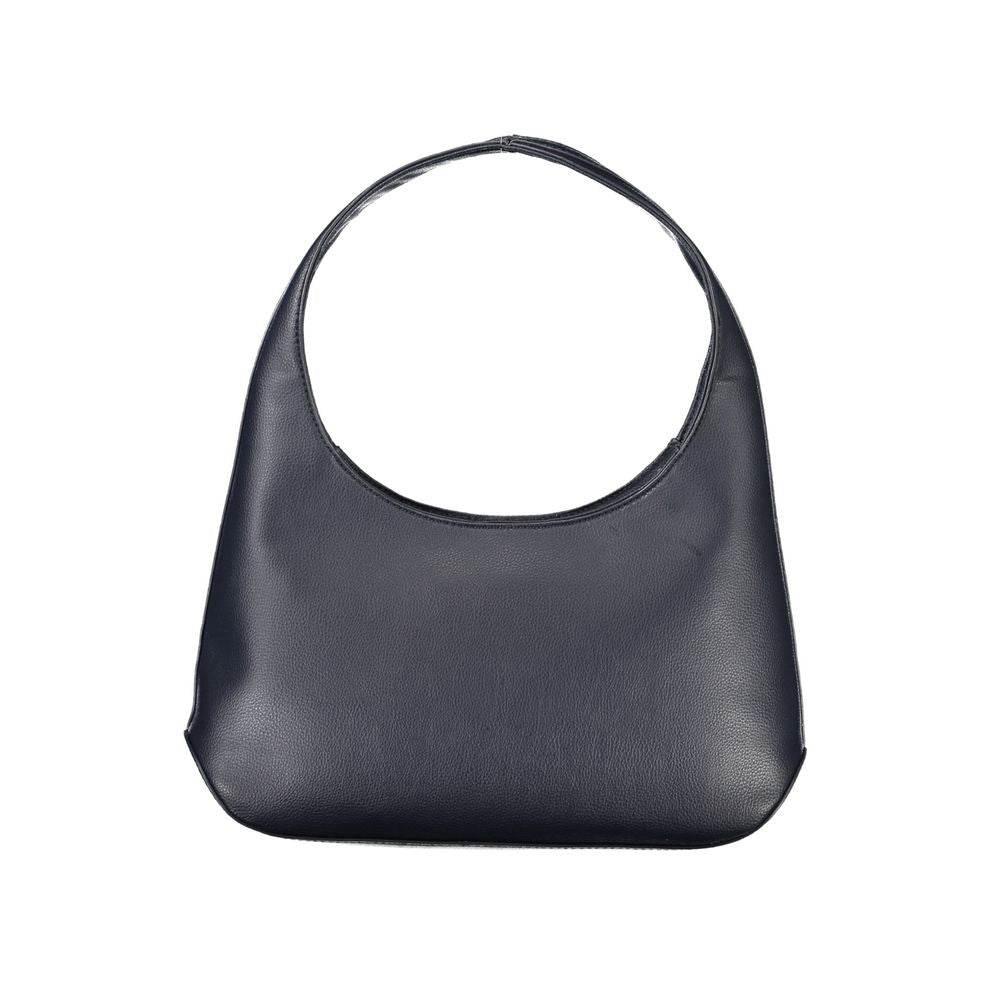 Tommy Hilfiger Blue Polyester Handbag - Hilstor
