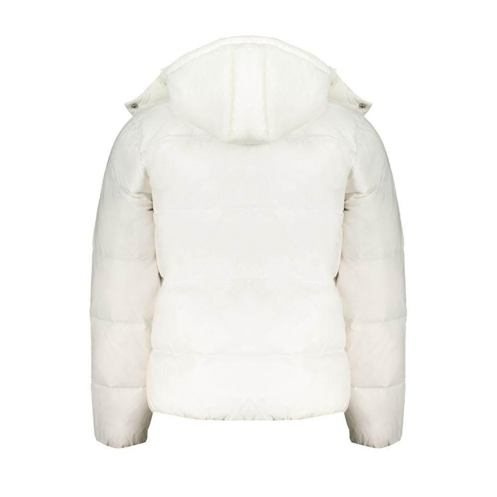 Calvin Klein White Polyamide Jacket - Hilstor