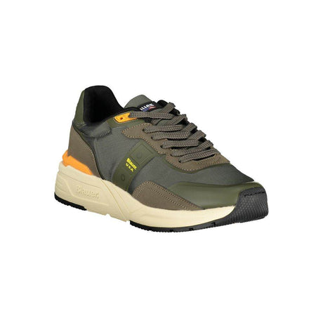Blauer Green Polyester Sneaker - Hilstor