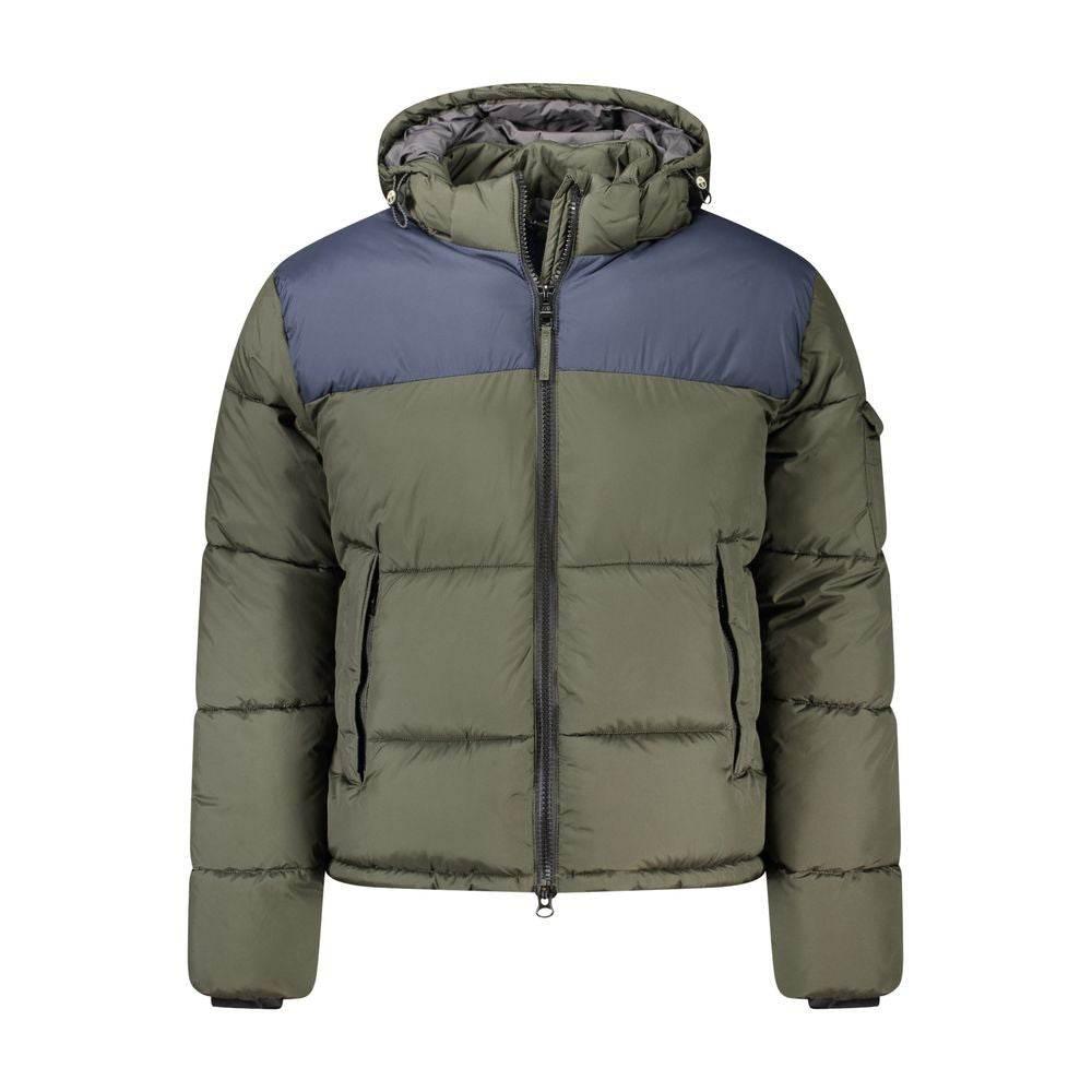 North Sails Green Polyester Men Jacket - Hilstor