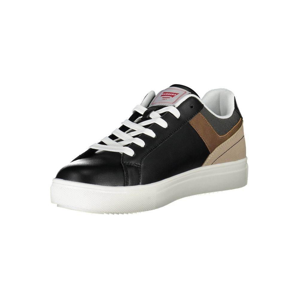 Carrera Black ECO Leather Men Sneaker - Hilstor
