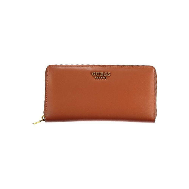 Guess Jeans Elegant Laurel Triple-Compartment Wallet - Hilstor