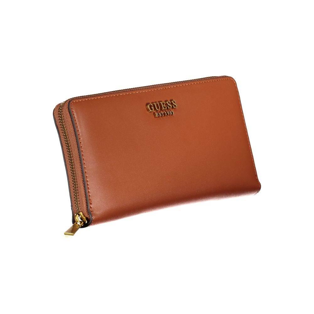 Guess Jeans Elegant Laurel Triple-Compartment Wallet - Hilstor