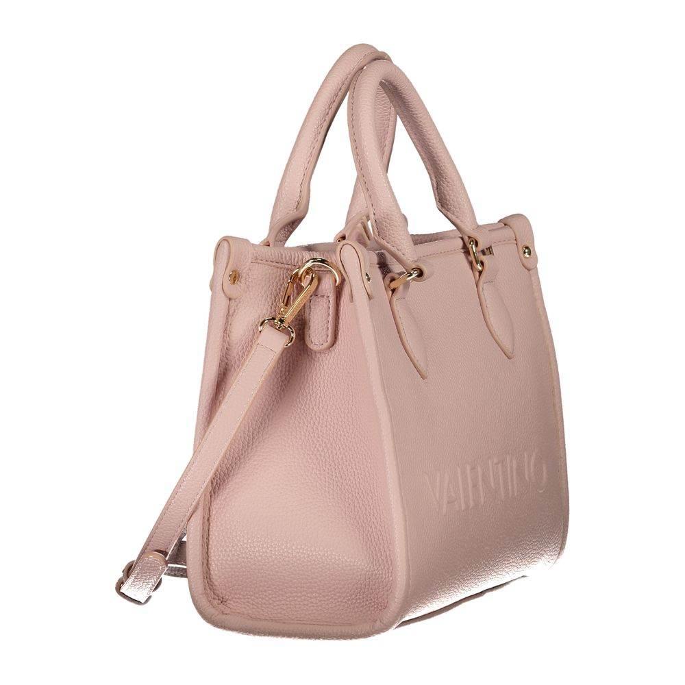 Valentino Tasker Pink Polyethylene håndtaske