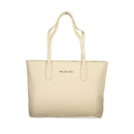 Mario Valentino Beige Polyethylene Handbag - Hilstor