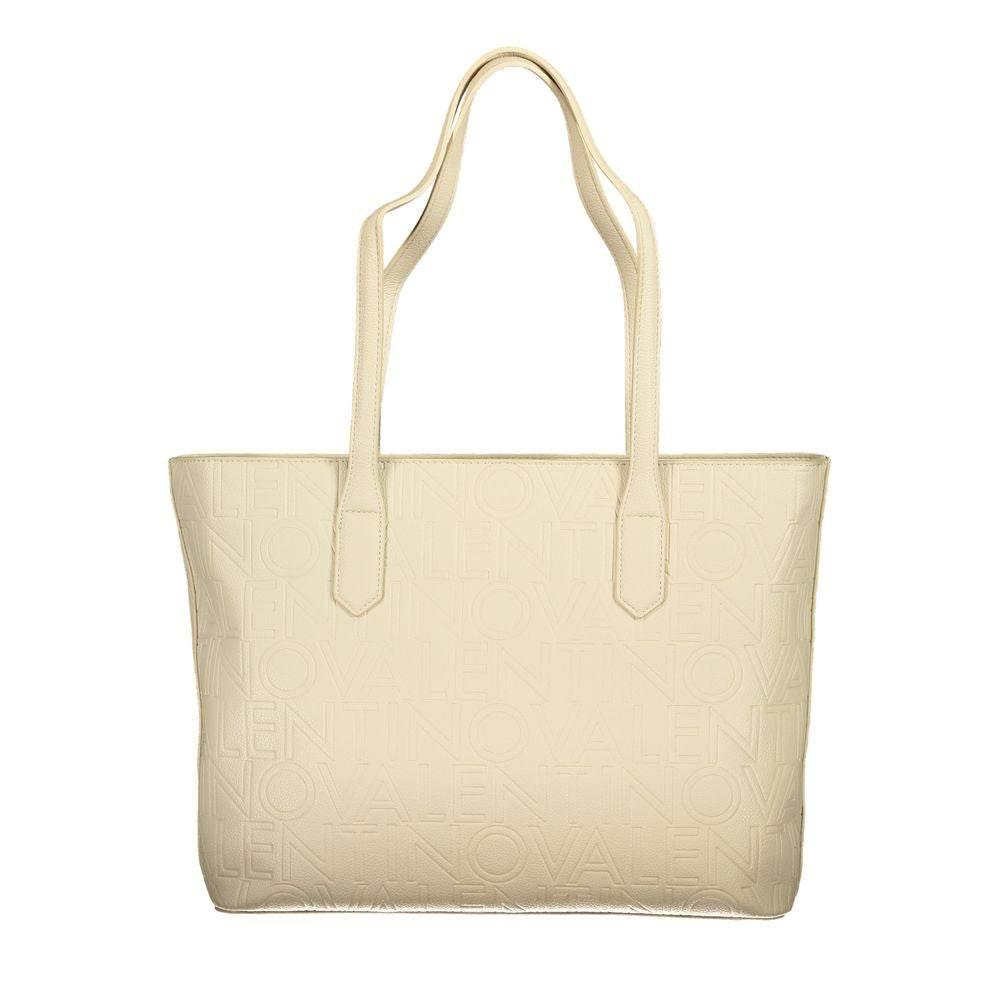 Mario Valentino Beige Polyethylene Handbag - Hilstor