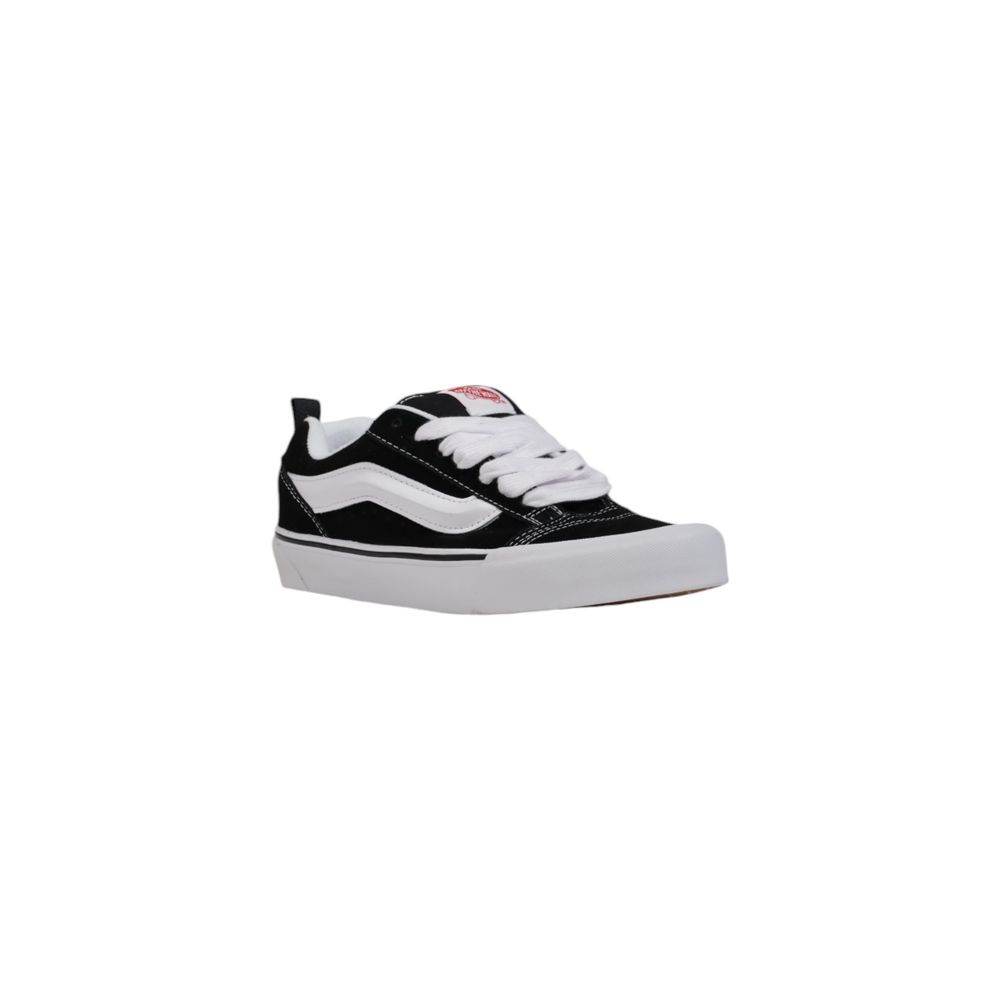 Vans Black And White Leather Sneaker - Hilstor