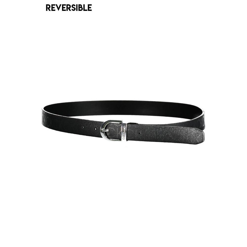 Calvin Klein Black Polyester Women Belt - Hilstor
