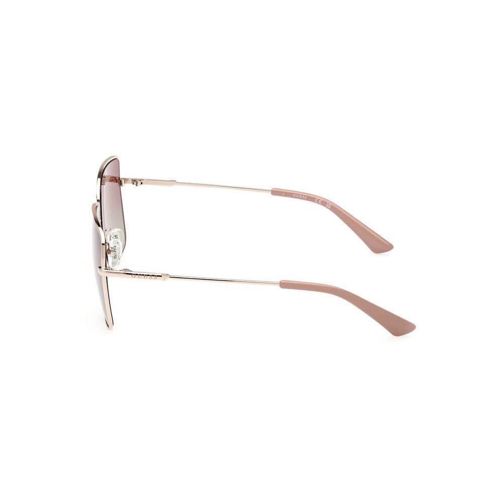 Guess Jeans Gold Metal Women Sunglass - Hilstor