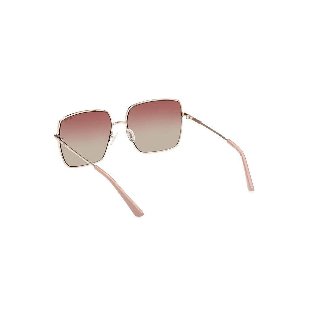 Guess Jeans Gold Metal Women Sunglass - Hilstor