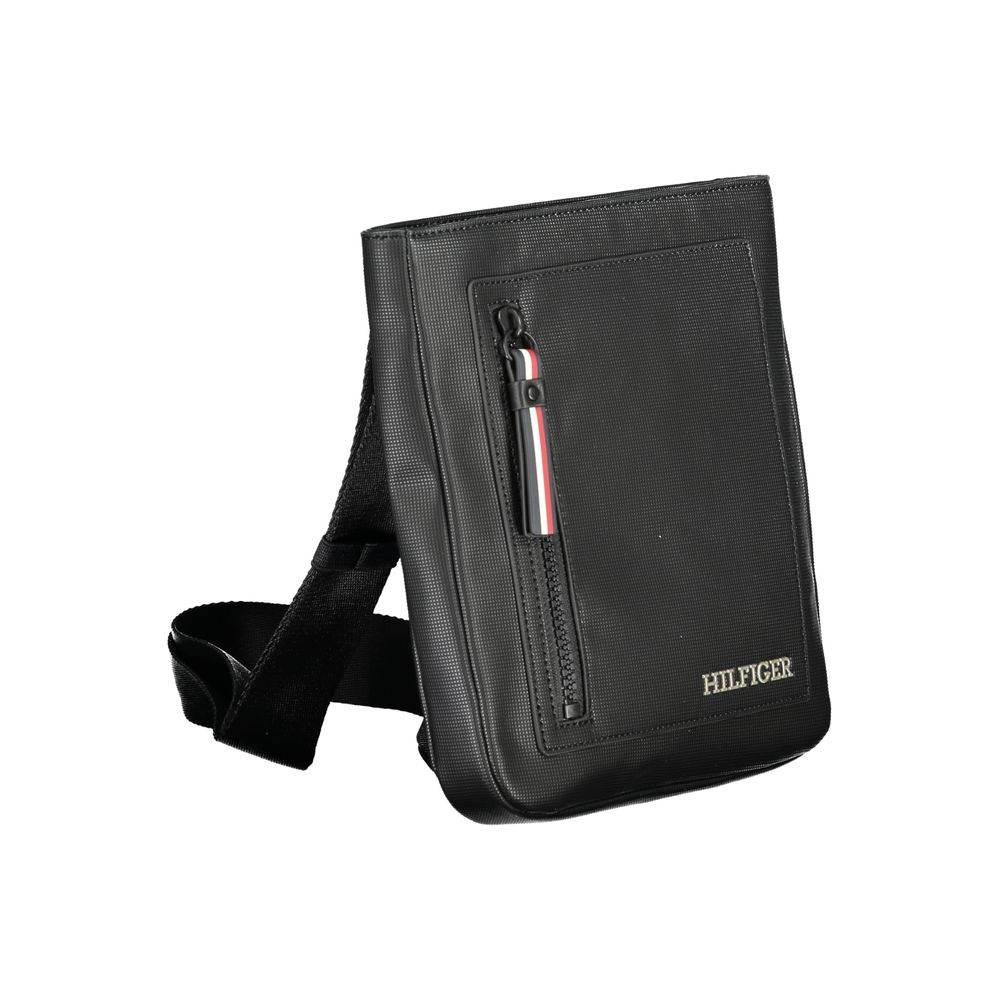 Tommy Hilfiger Black Polyethylene Shoulder Bag - Hilstor