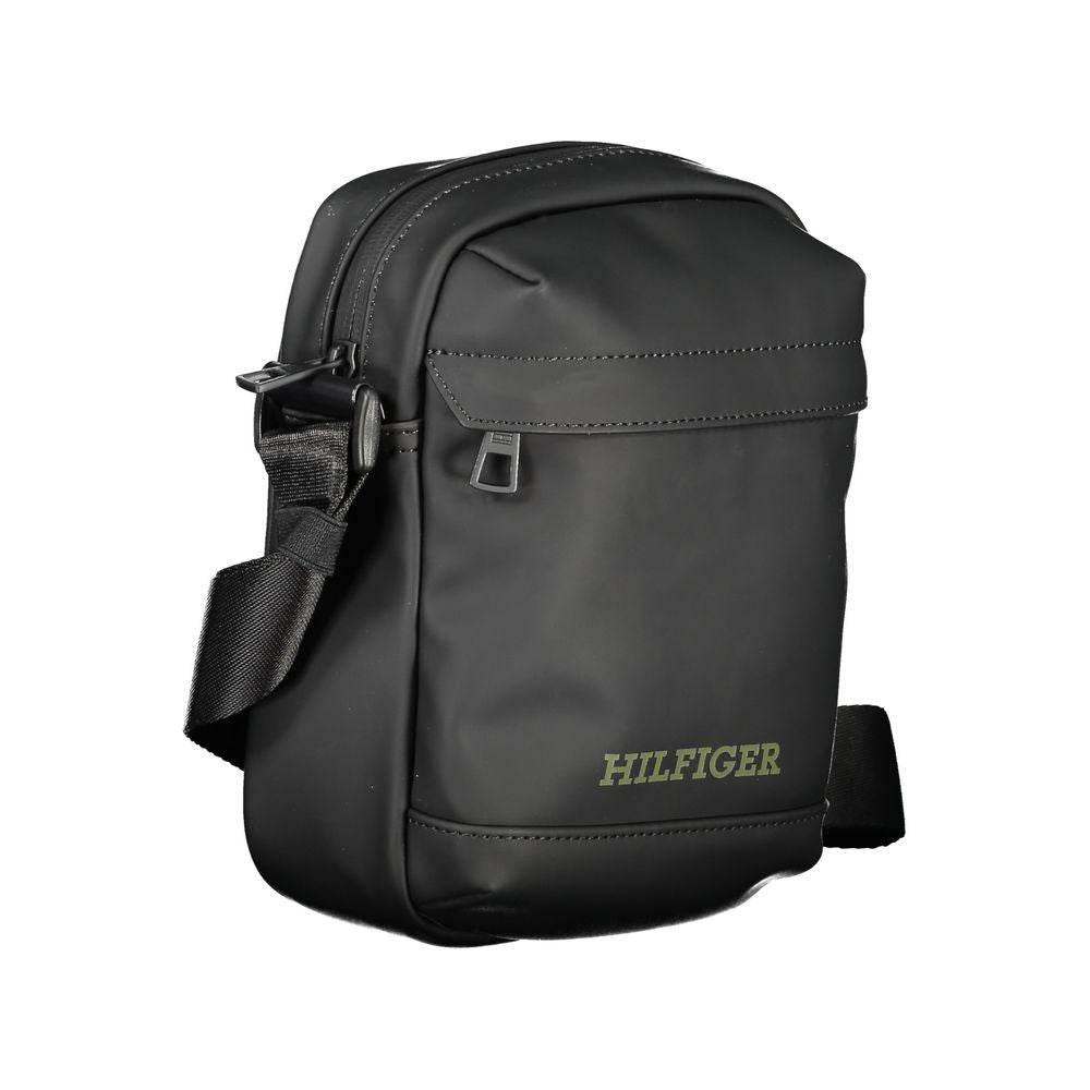 Tommy Hilfiger Black Polyethylene Shoulder Bag - Hilstor