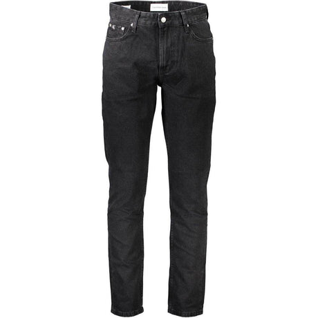 Calvin Klein Black Cotton Jeans & Pant - Hilstor