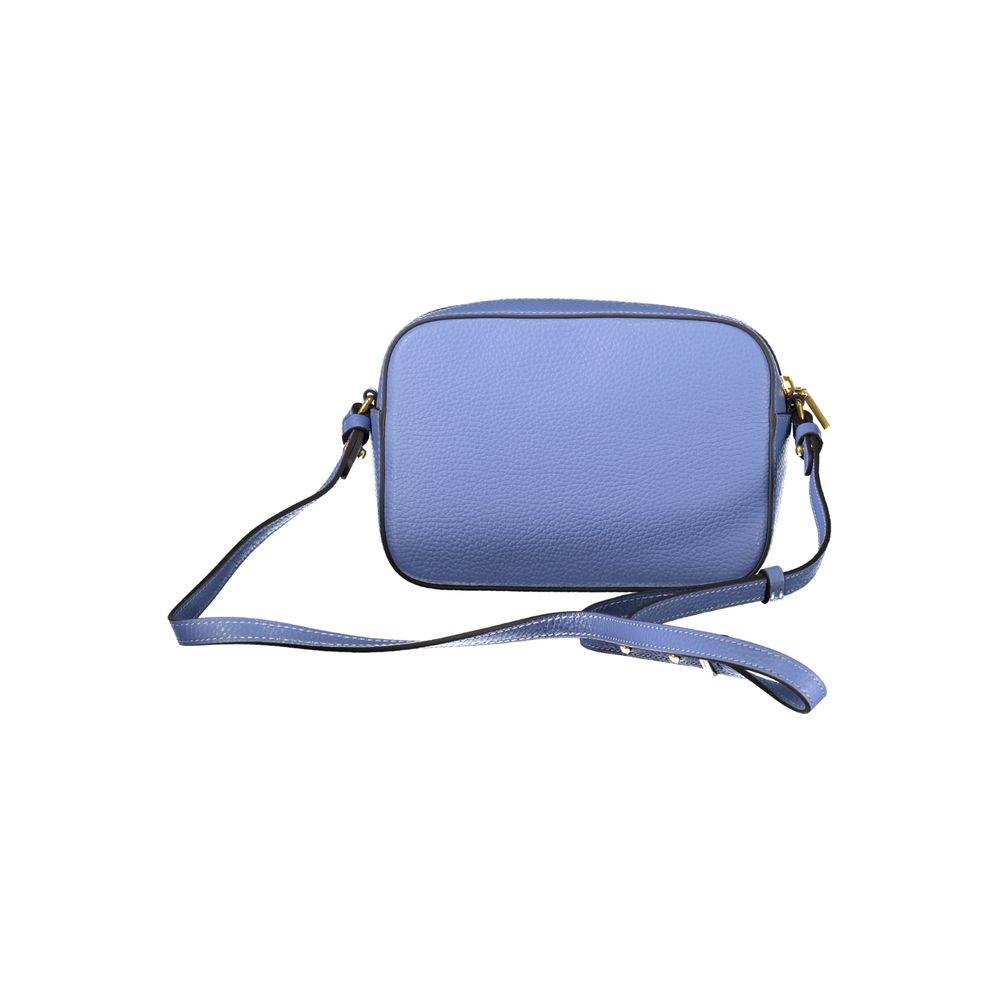 Coccinelle Light Blue Leather Women Handbag - Hilstor