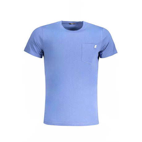 K-WAY Blue Cotton T-Shirt - Hilstor