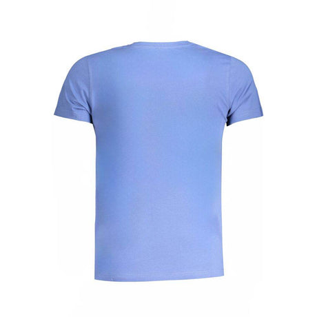K-WAY Blue Cotton T-Shirt - Hilstor