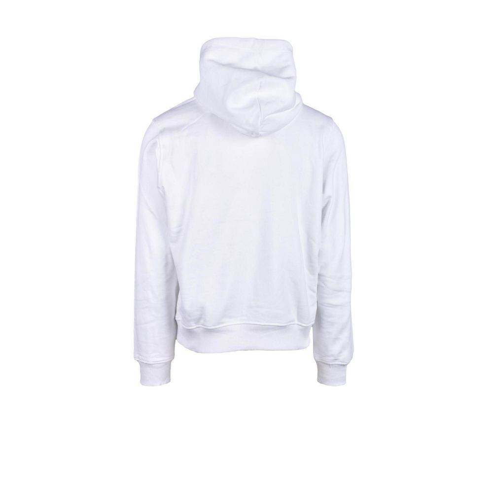 Diesel White Cotton Sweater - Hilstor