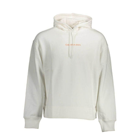 Calvin Klein White Cotton Men Sweater - Hilstor
