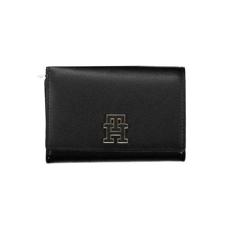 Tommy Hilfiger Black Polyethylene Women Wallet - Hilstor