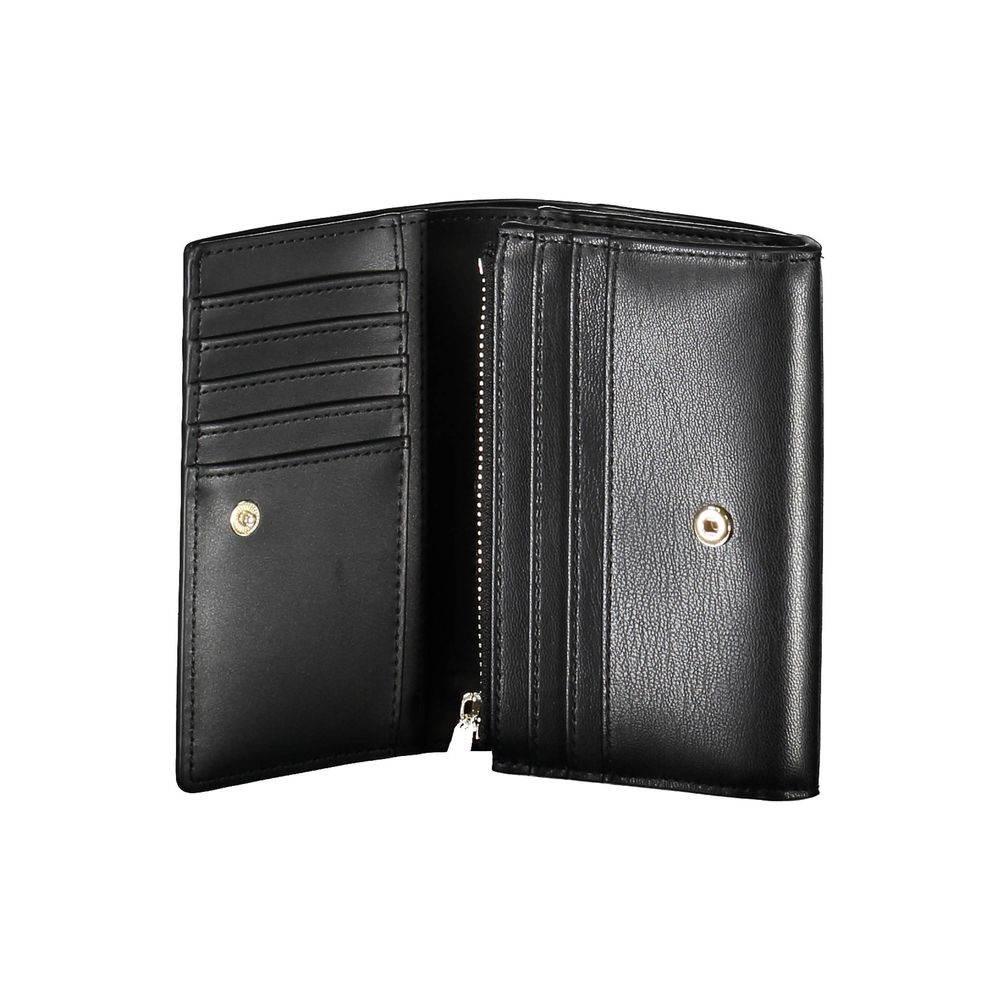 Tommy Hilfiger Black Polyethylene Women Wallet - Hilstor