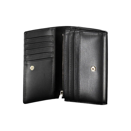 Tommy Hilfiger Black Polyethylene Women Wallet - Hilstor