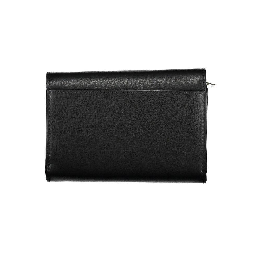 Tommy Hilfiger Black Polyethylene Women Wallet - Hilstor