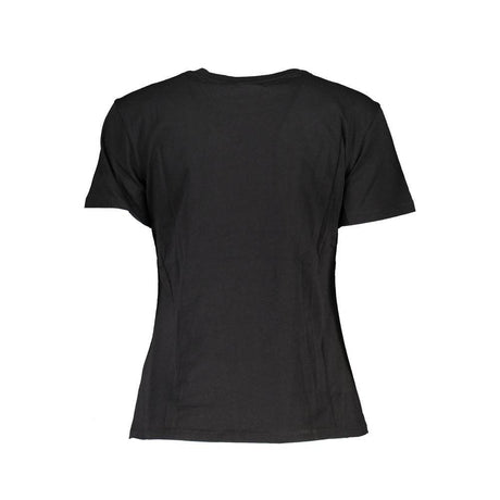 Patrizia Pepe Black Cotton Women T-Shirt - Hilstor
