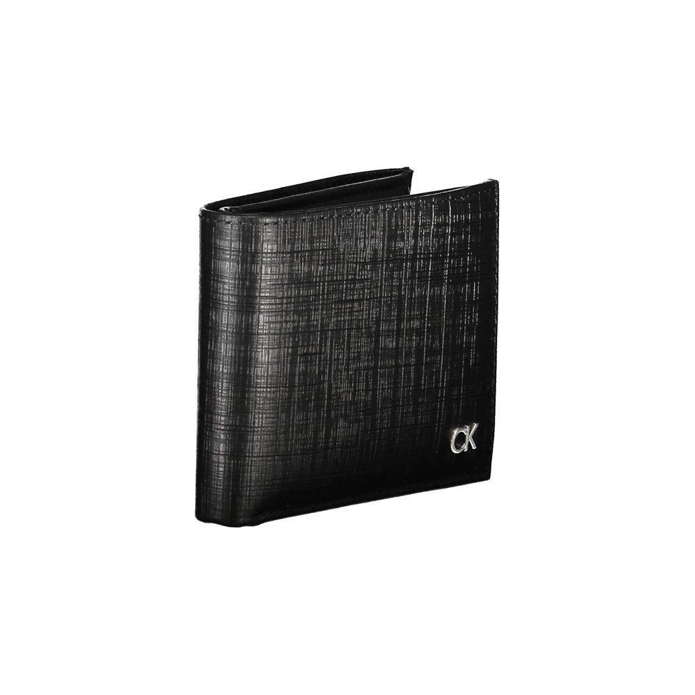 Calvin Klein Elegant Dual Compartment Leather Wallet - Hilstor
