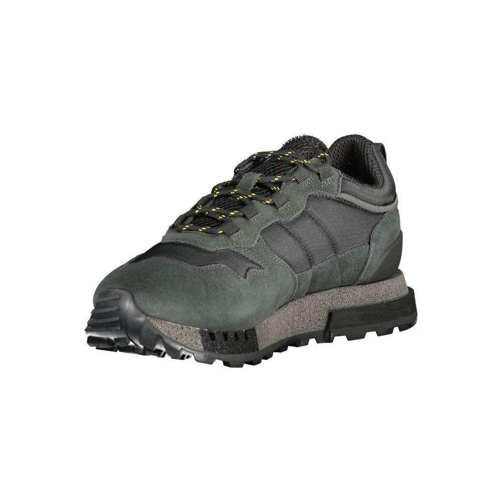 Blauer Black Polyethylene Men Sneaker - Hilstor