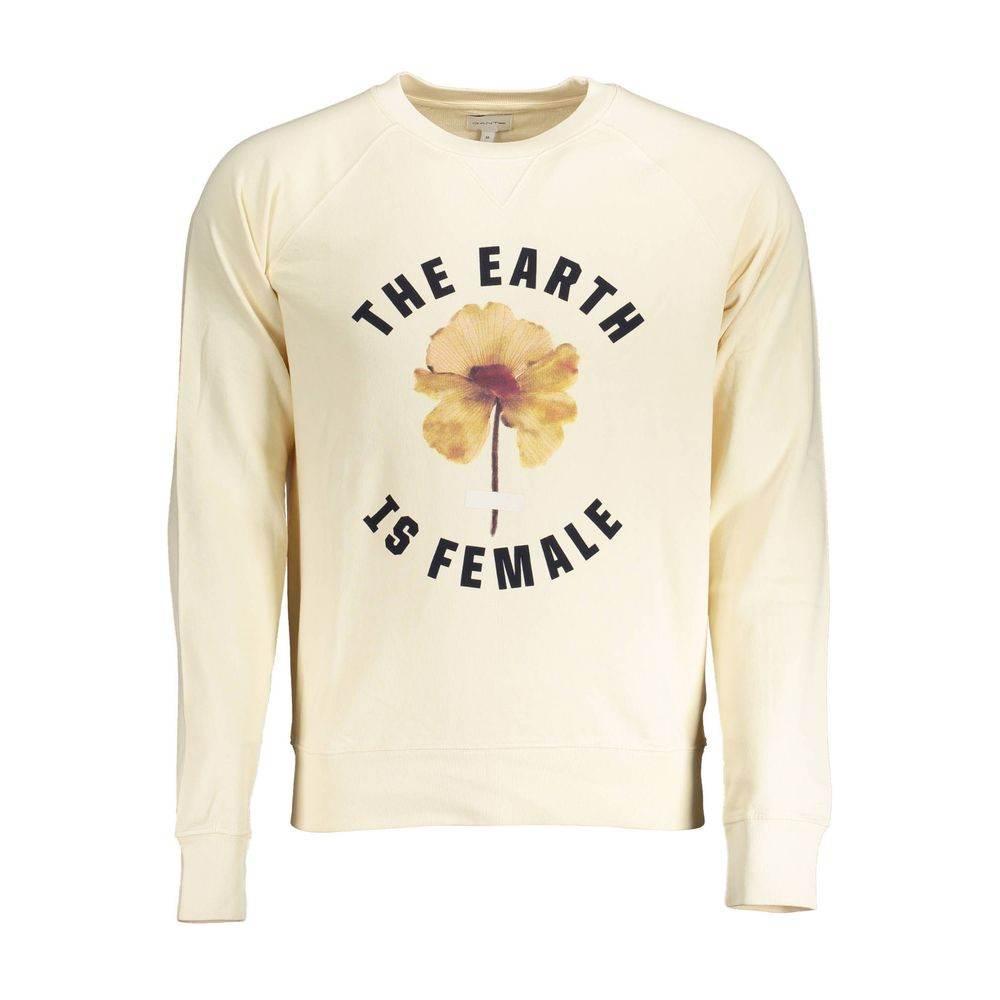 Gant Beige Cotton Men Sweater - Hilstor