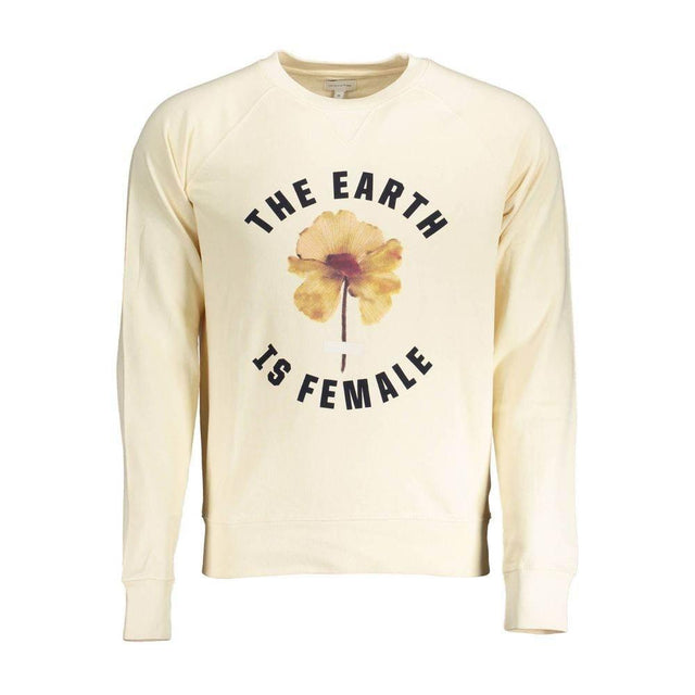 Gant Beige Cotton Men Sweater - Hilstor