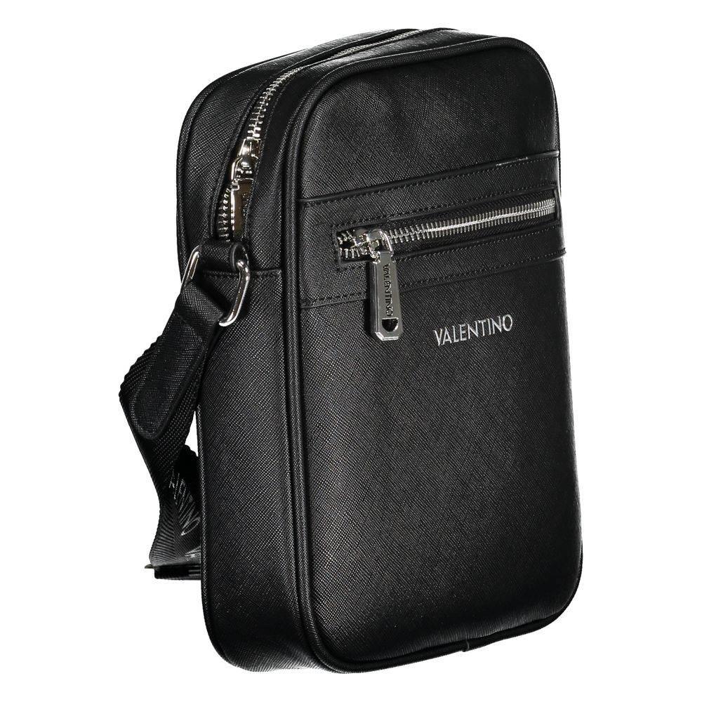 Valentino Bags Black Polyethylene Shoulder Bag - Hilstor