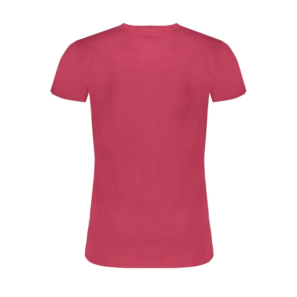 Gaudi rød bomuld T-shirt