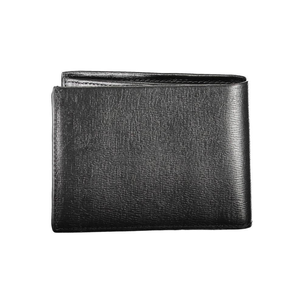 Calvin Klein Black Leather Men Wallet - Hilstor