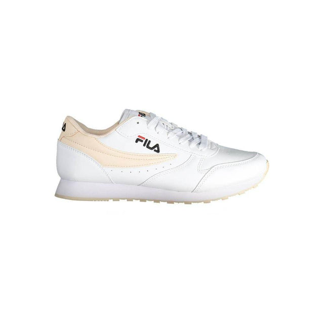 Fila White Polyethylene Women Sneaker - Hilstor